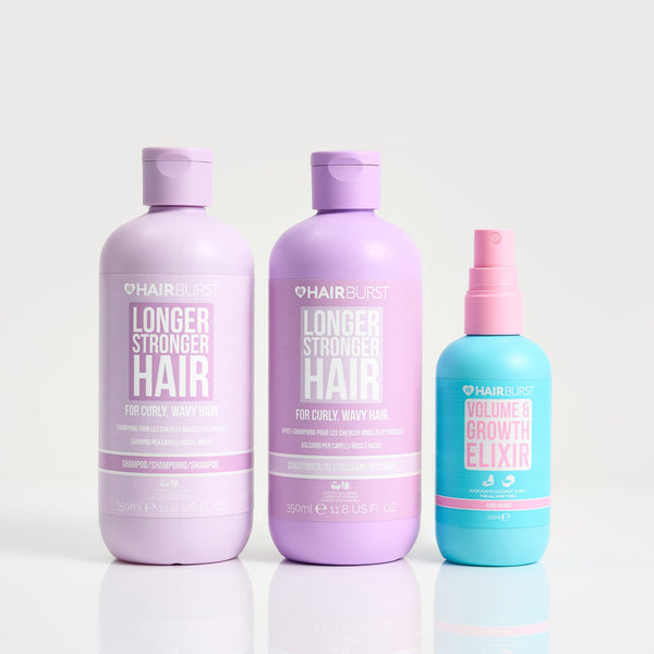 Hairburst Curly & Wavy Hair Bundle