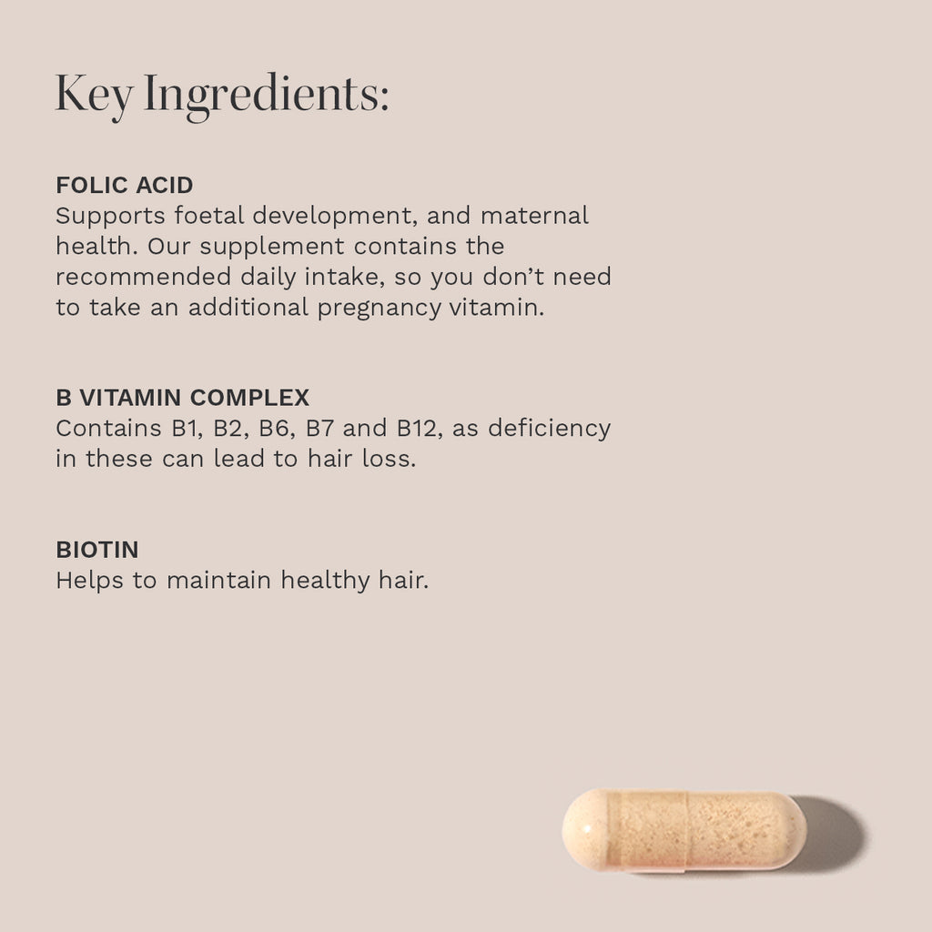 Pregnancy Hair Vitamins